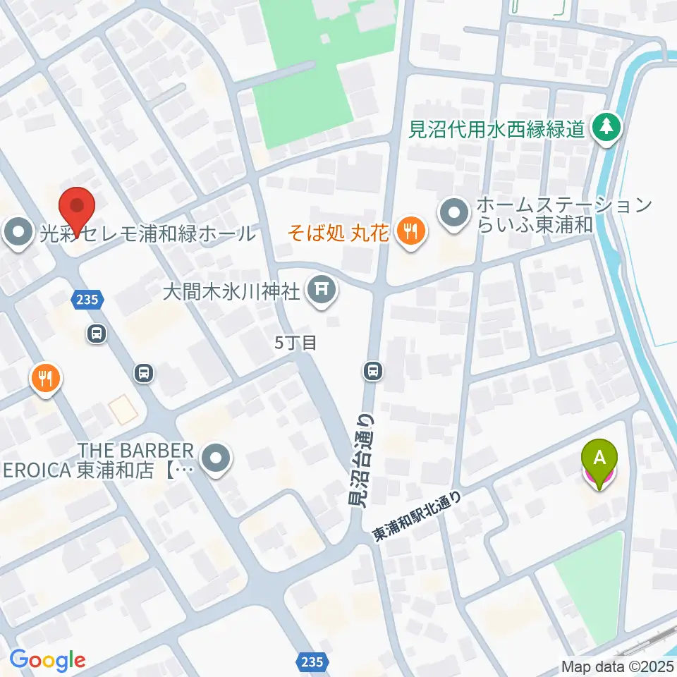 音楽教室Tutti Music周辺のホテル一覧地図