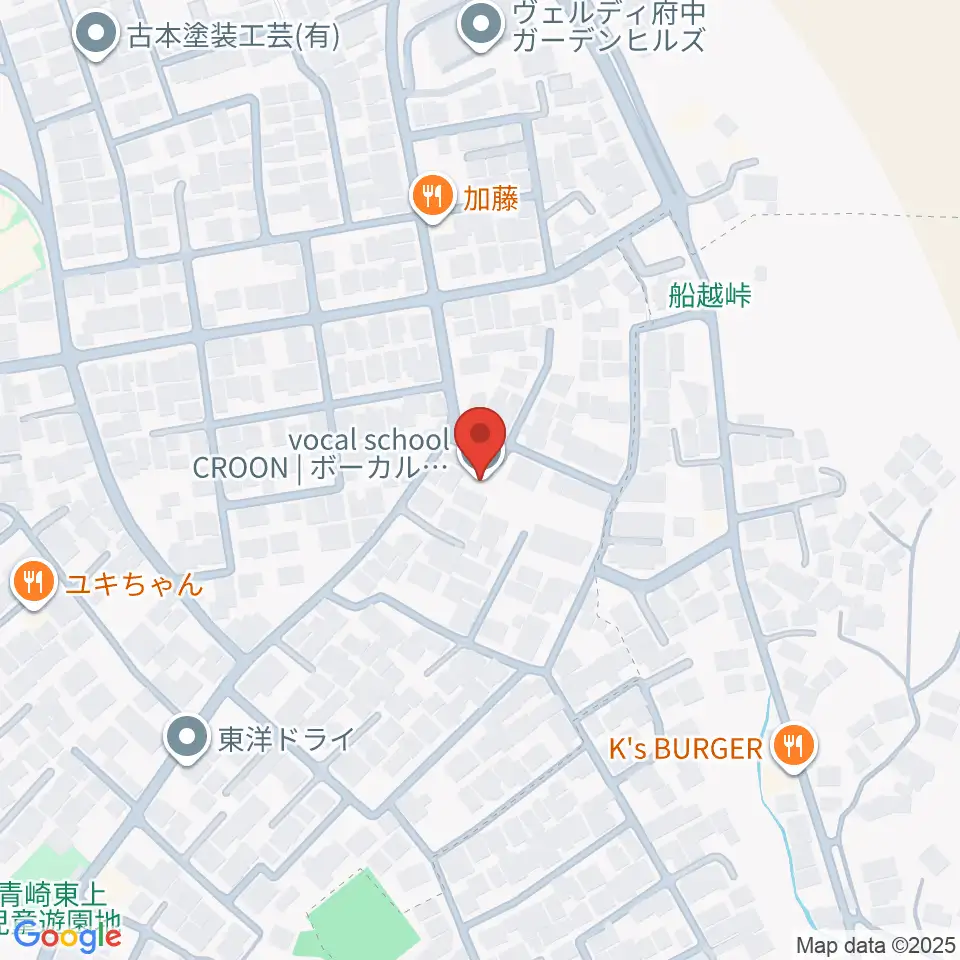 vocal school CROON周辺のホテル一覧地図