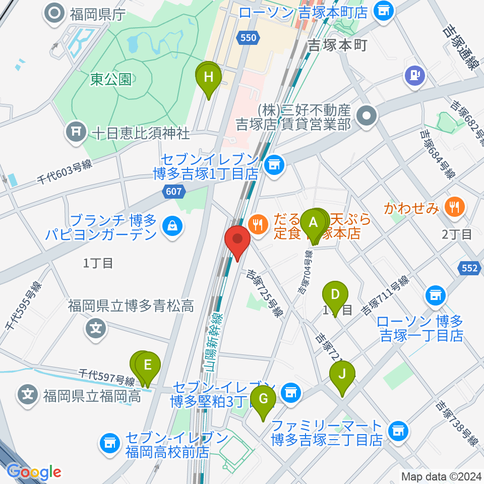 アールミュージックゆきむら梨江歌謡スクール周辺のホテル一覧地図