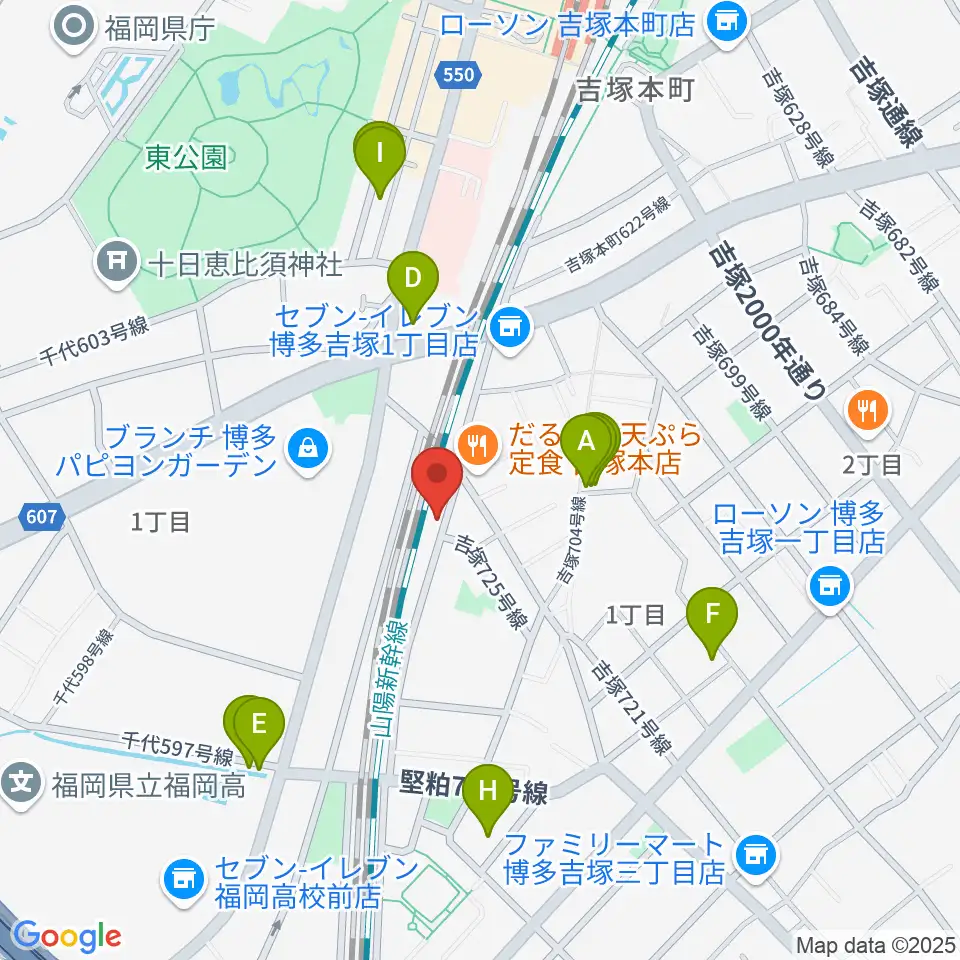 アールミュージックゆきむら梨江歌謡スクール周辺のホテル一覧地図