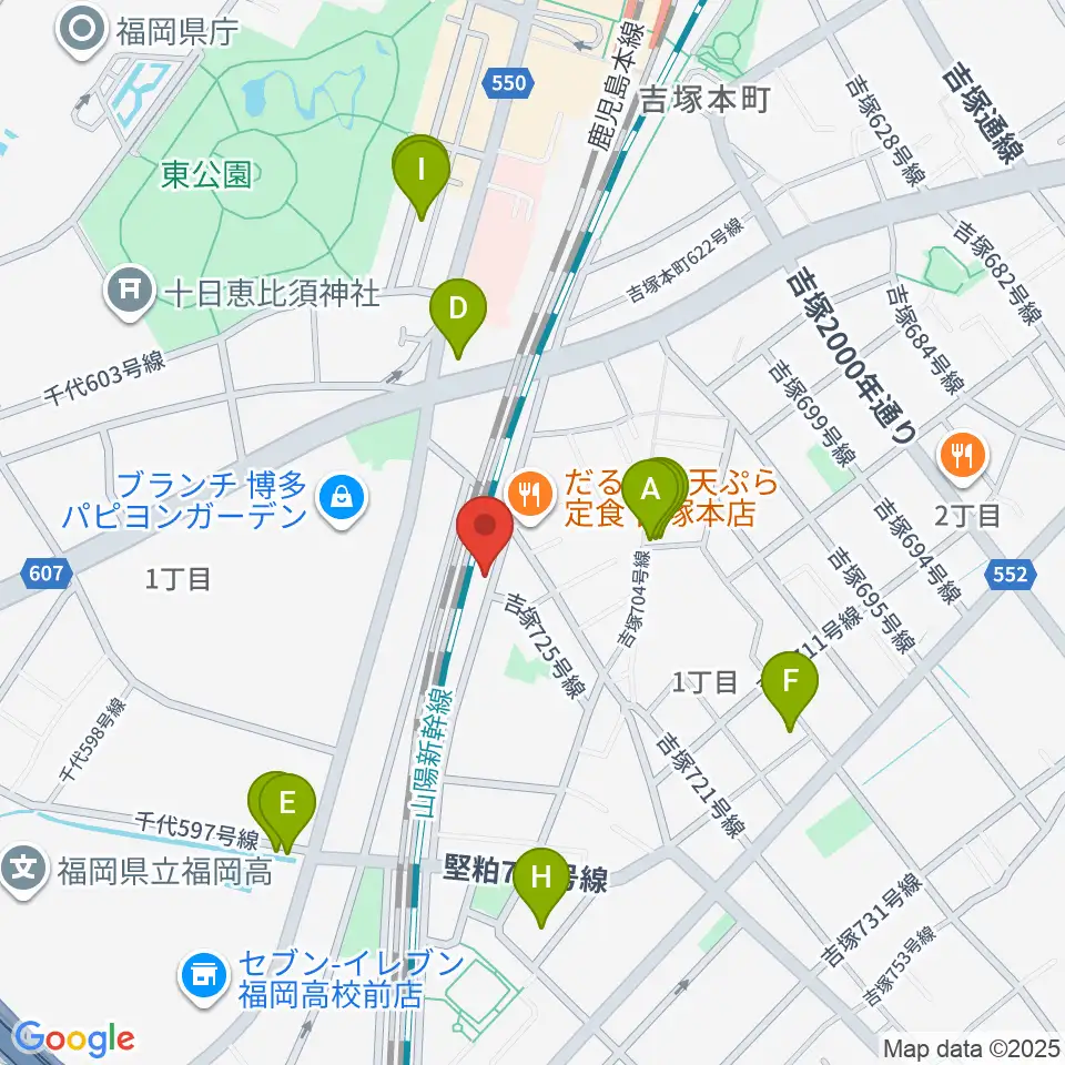 アールミュージックゆきむら梨江歌謡スクール周辺のホテル一覧地図