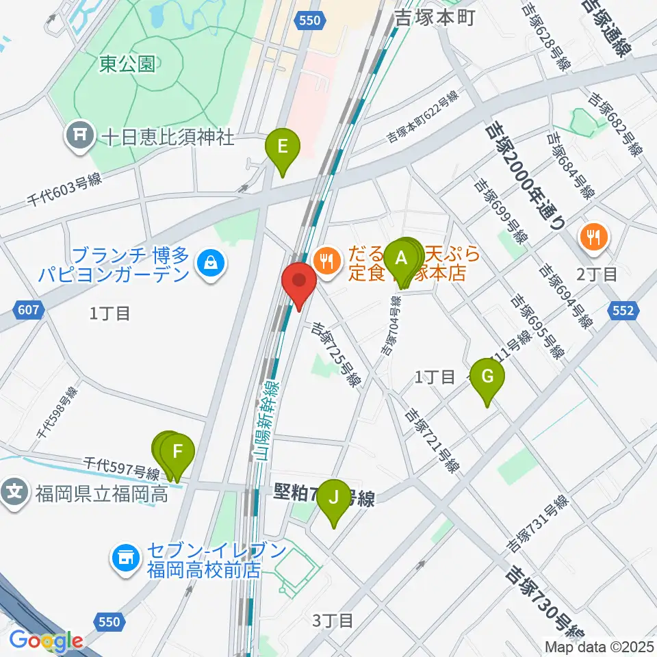 アールミュージックゆきむら梨江歌謡スクール周辺のホテル一覧地図