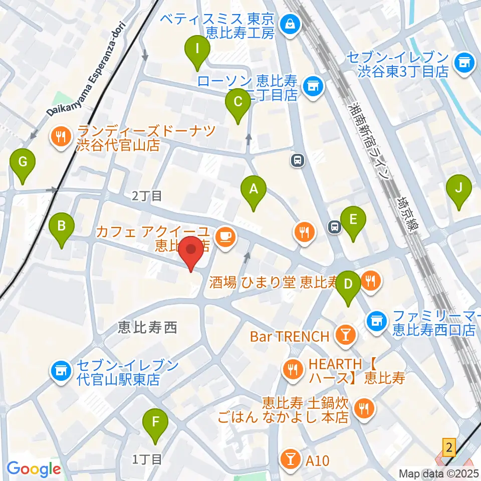 ゴーストノートレコーズ周辺のホテル一覧地図