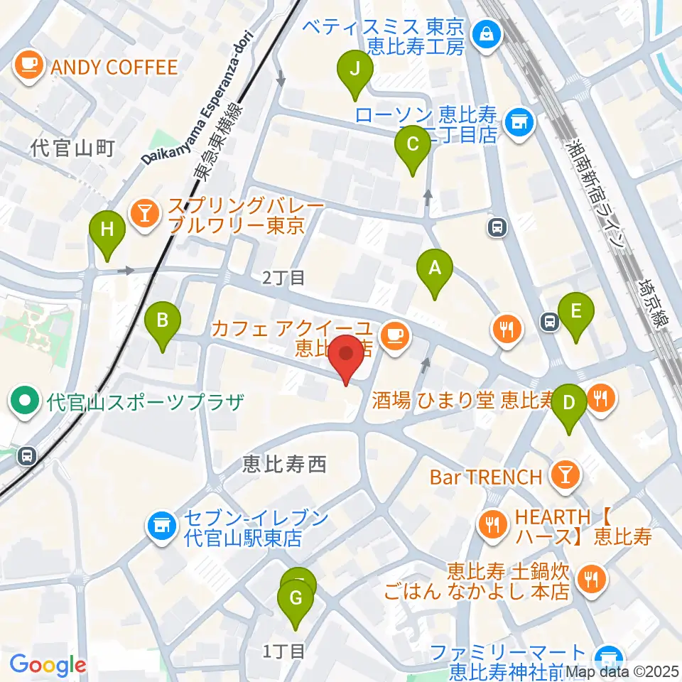 ゴーストノートレコーズ周辺のホテル一覧地図