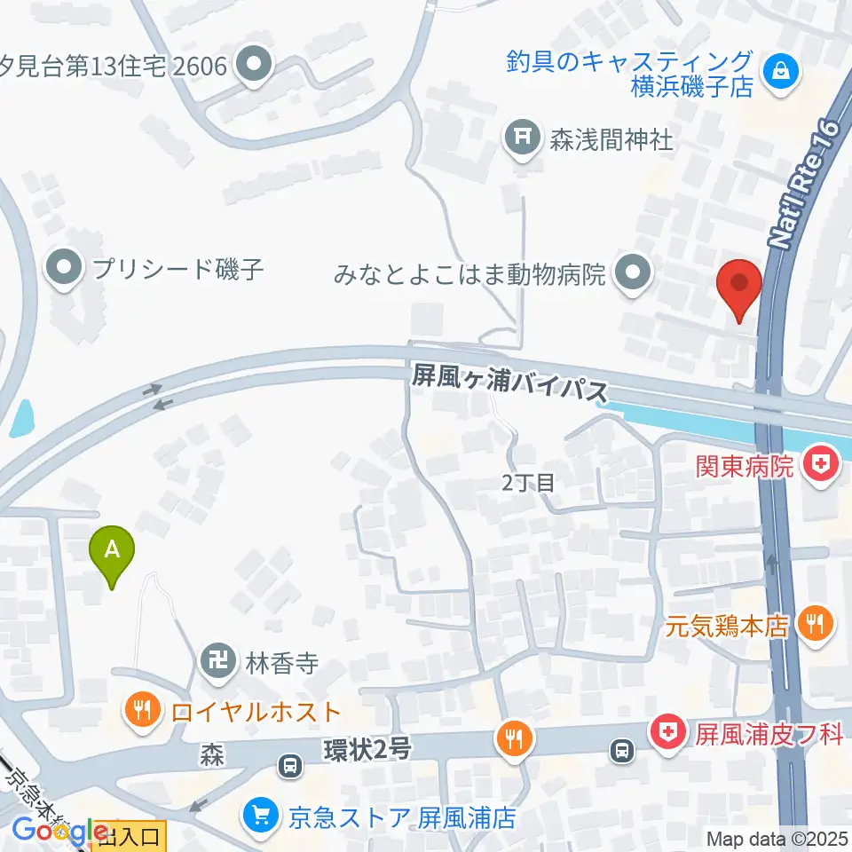 陳臻による二胡教室周辺のホテル一覧地図