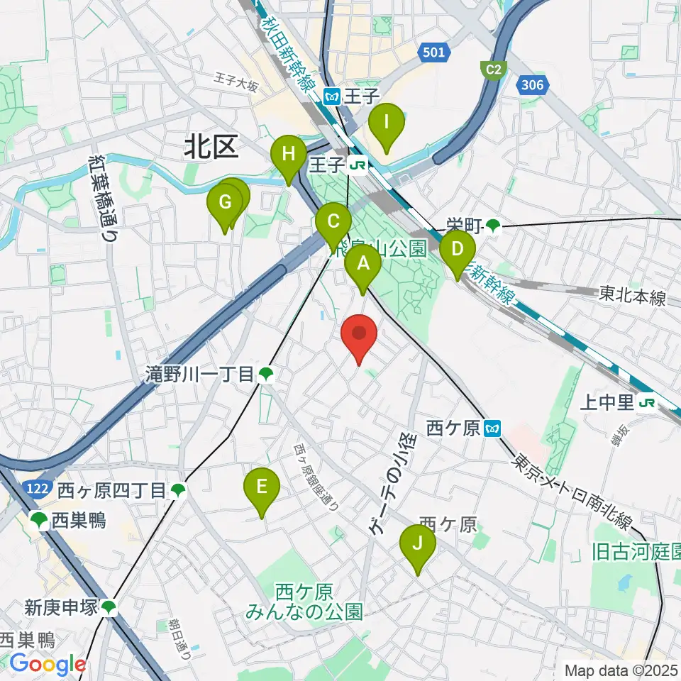 飛鳥音楽学園周辺のホテル一覧地図