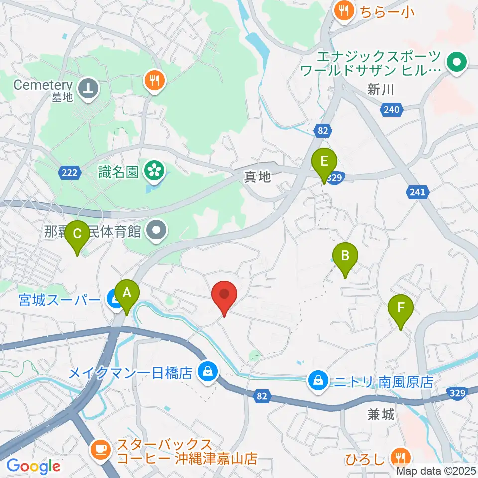音楽教室paragon & pianoA周辺のホテル一覧地図