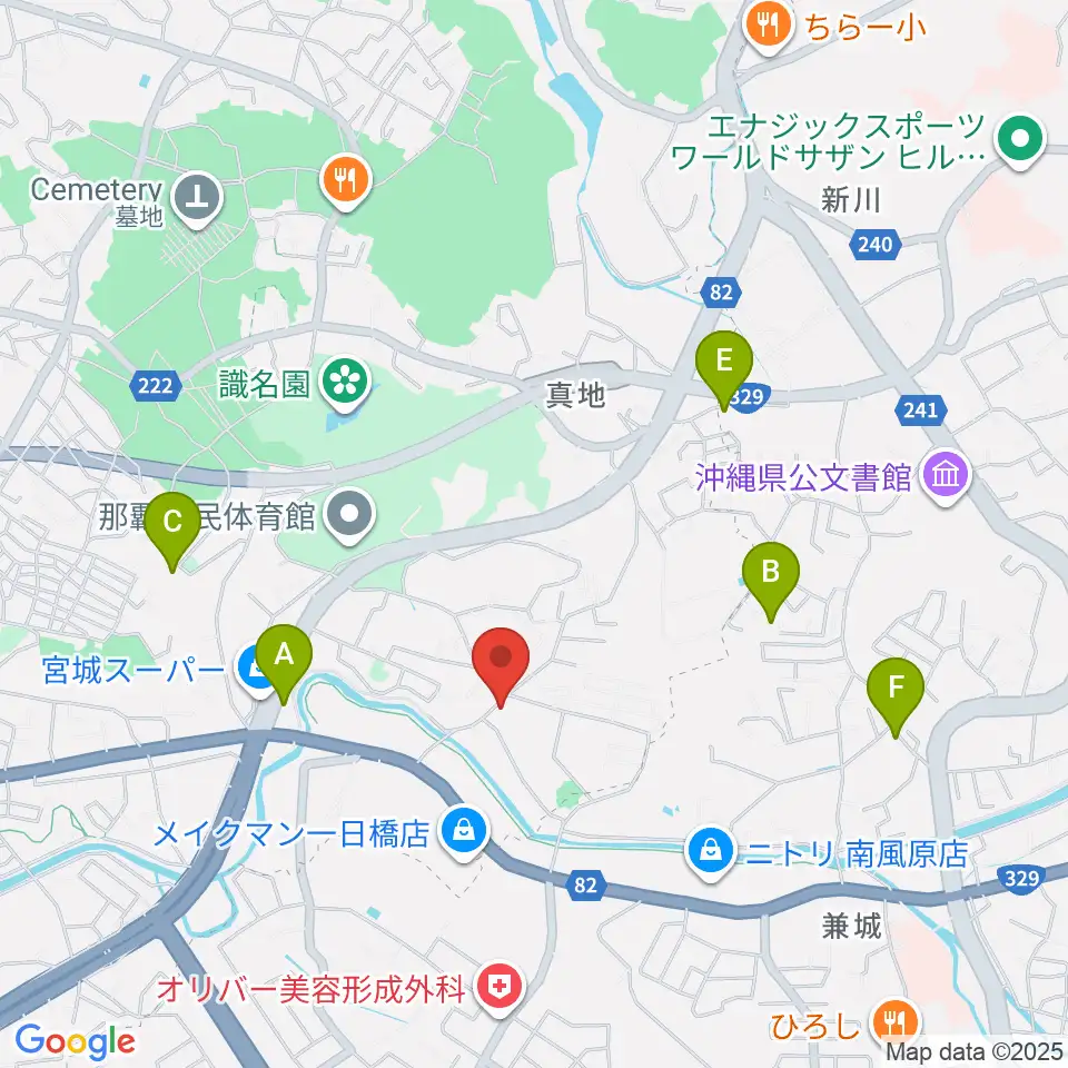 音楽教室paragon & pianoA周辺のホテル一覧地図