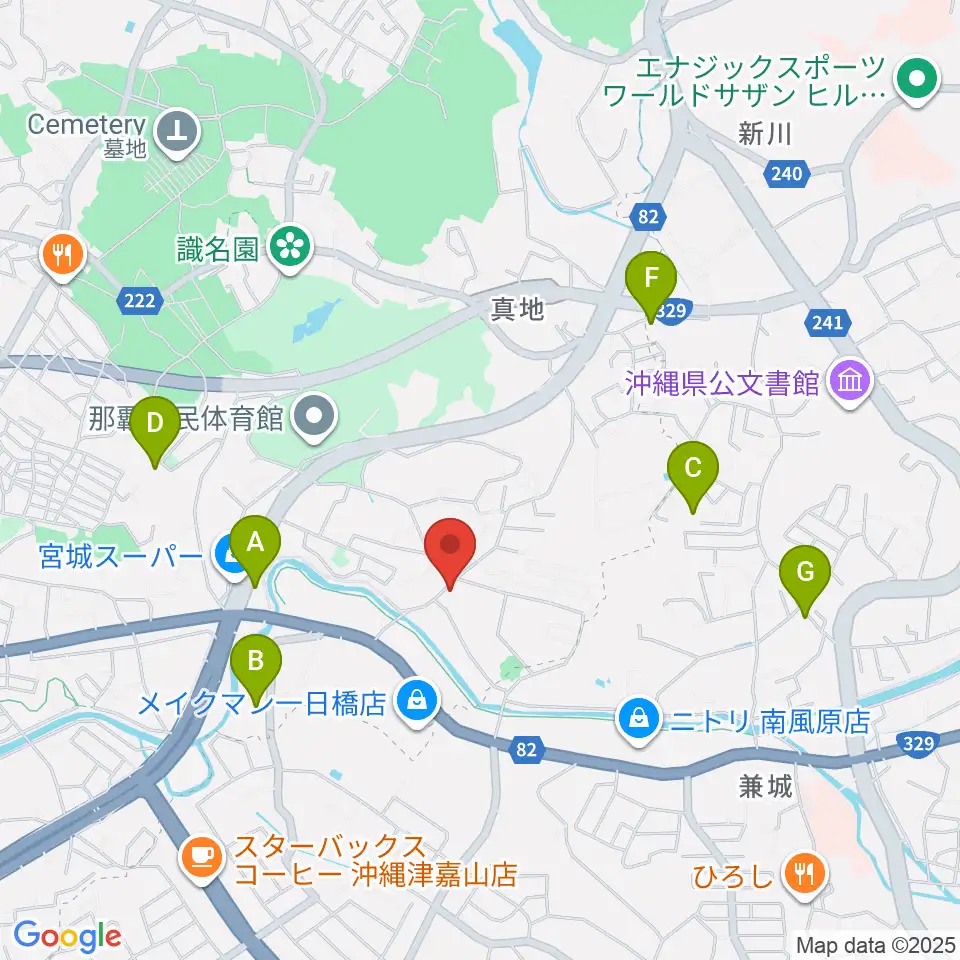 音楽教室paragon ＆ pianoA周辺のホテル一覧地図