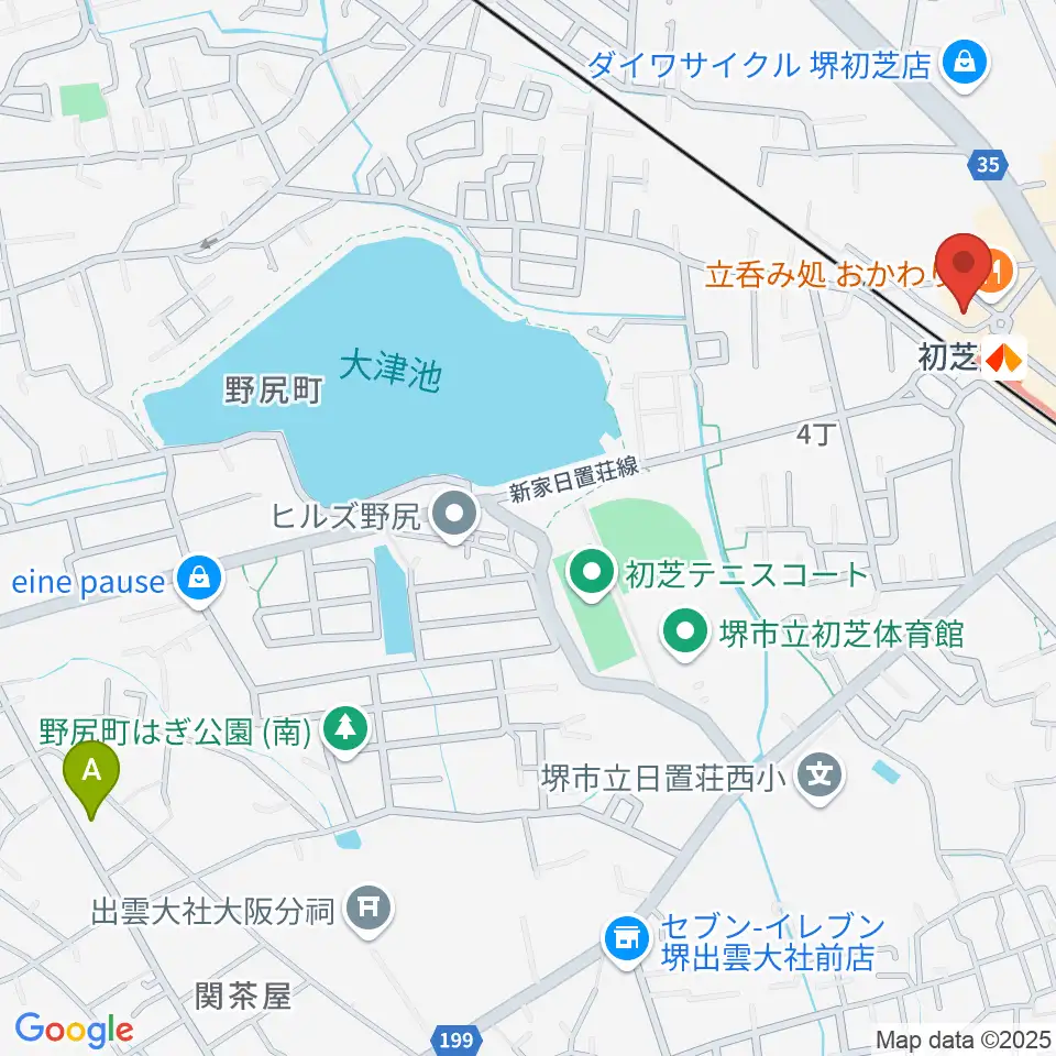 サカグチ音楽センター周辺のホテル一覧地図