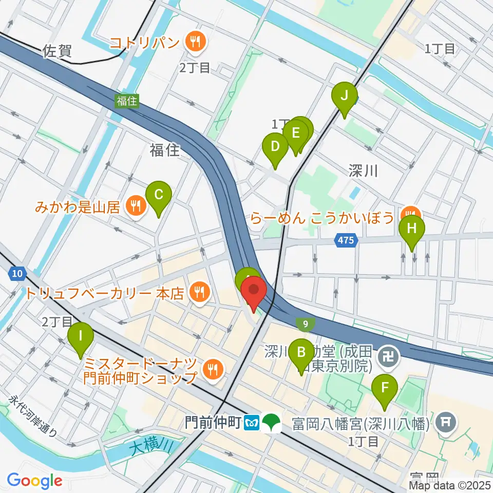 PAN VILLAGE周辺のホテル一覧地図