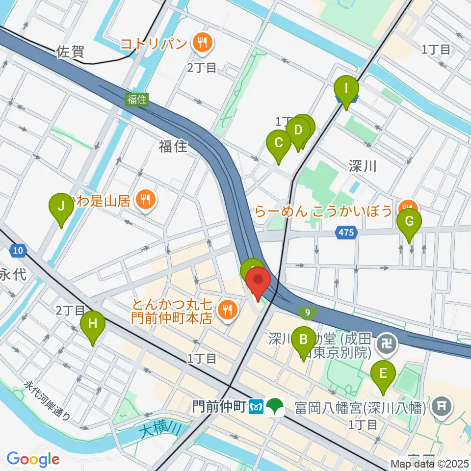 PAN VILLAGE周辺のホテル一覧地図