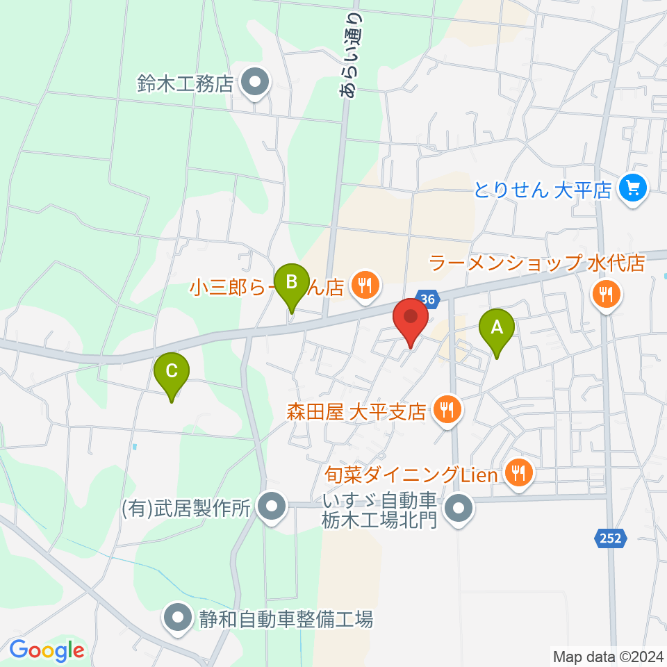 カルチャーハウス エスポワール周辺のホテル一覧地図