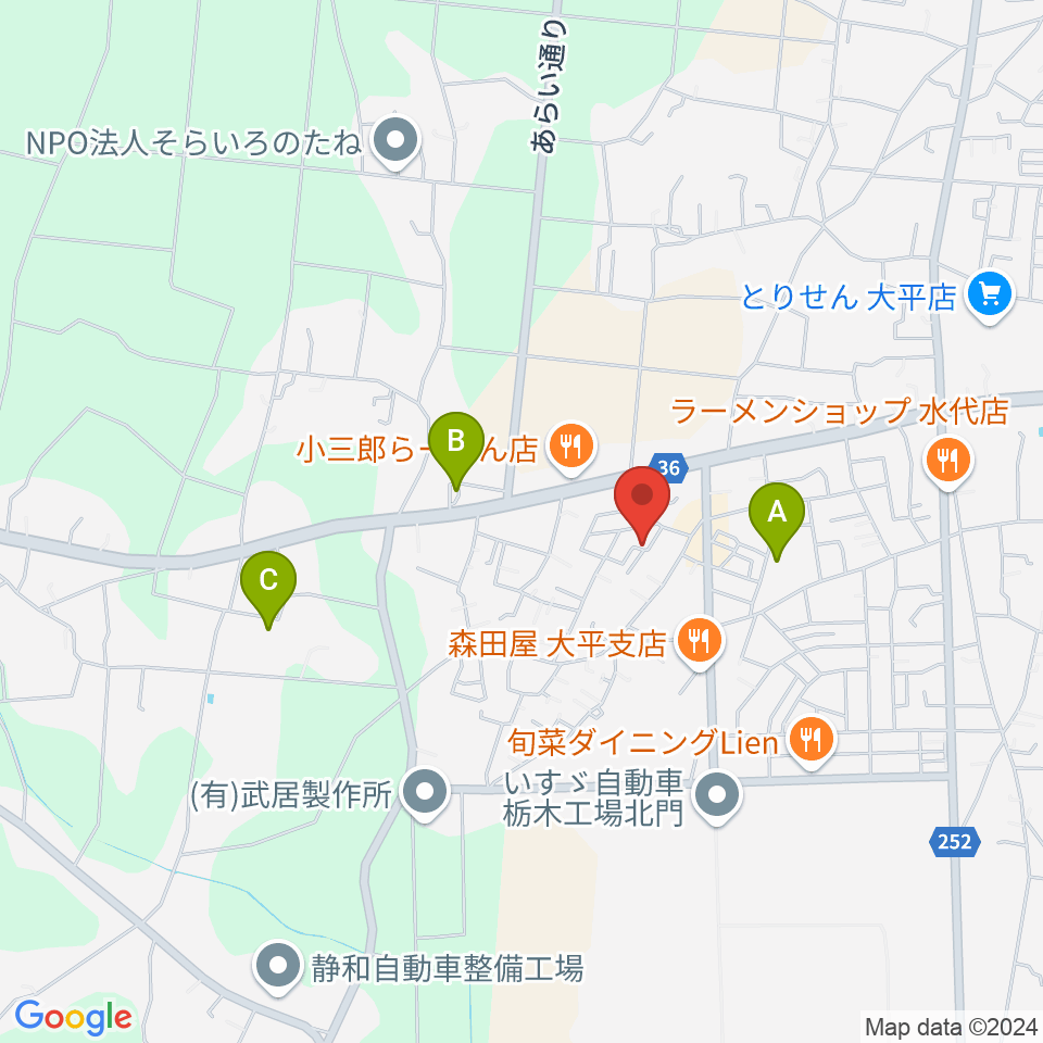 カルチャーハウス エスポワール周辺のホテル一覧地図