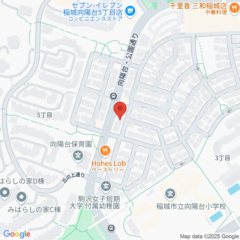 向陽台ミュージック・バルーン周辺のホテル一覧地図