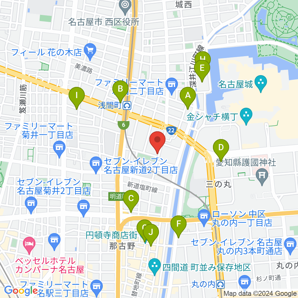 大正琴 澄音会周辺のホテル一覧地図