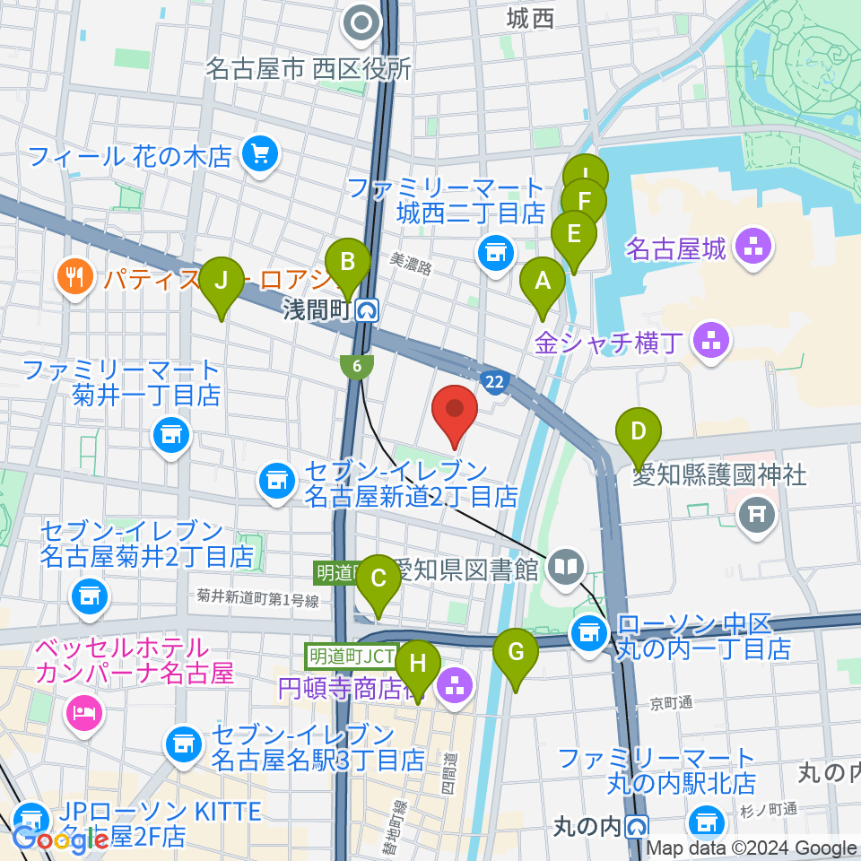 大正琴 澄音会周辺のホテル一覧地図