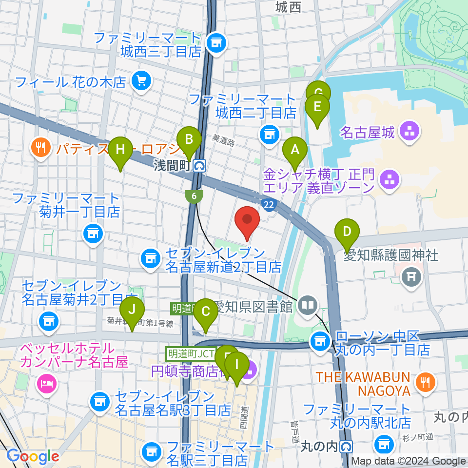 大正琴 澄音会周辺のホテル一覧地図