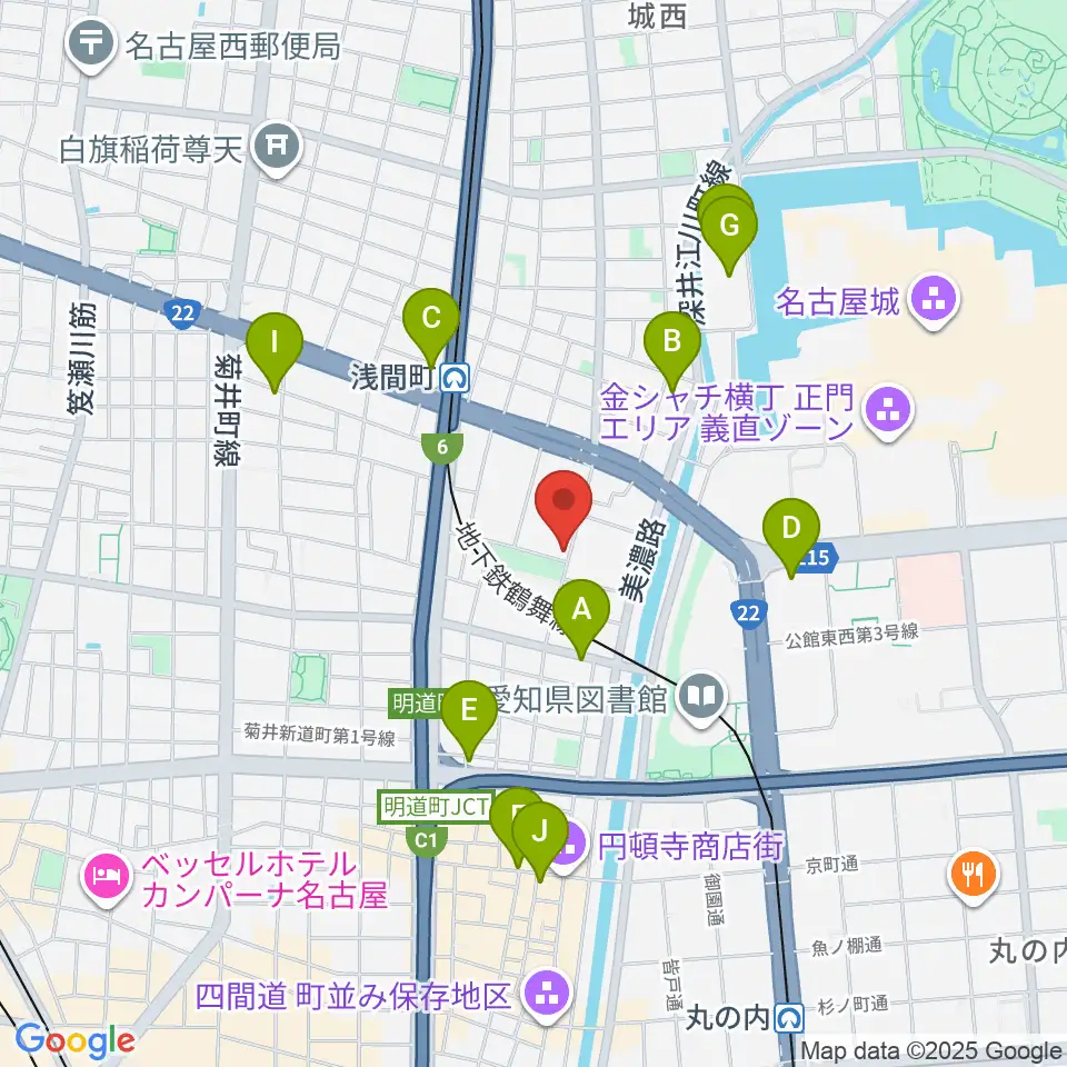 大正琴 澄音会周辺のホテル一覧地図