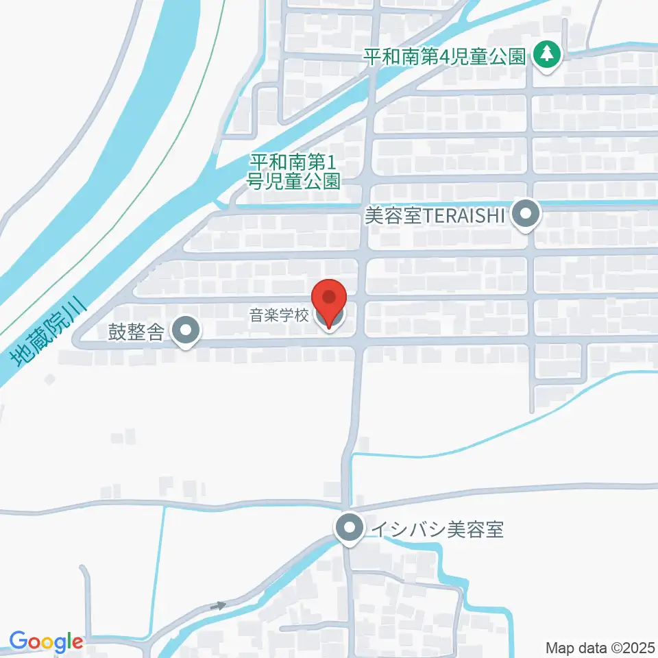 たんと音楽教室周辺のホテル一覧地図