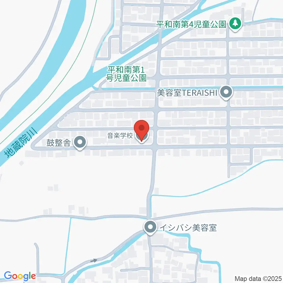 たんと音楽教室周辺のホテル一覧地図