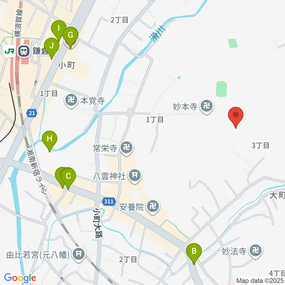 SIFレコーディングスタジオ周辺のホテル一覧地図