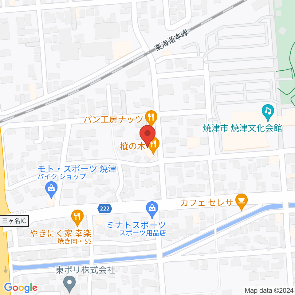 スタジオソングライン周辺のホテル一覧地図