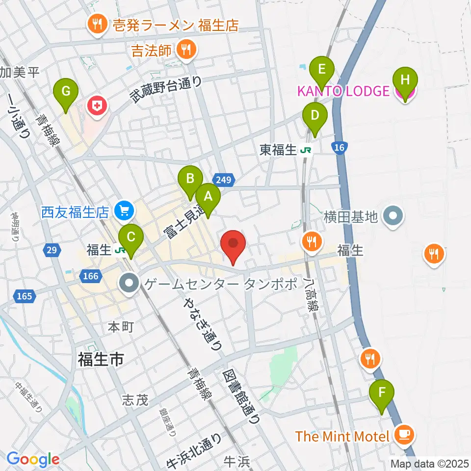 キャットロック周辺のホテル一覧地図