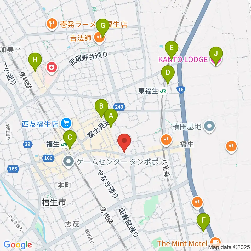 キャットロック周辺のホテル一覧地図