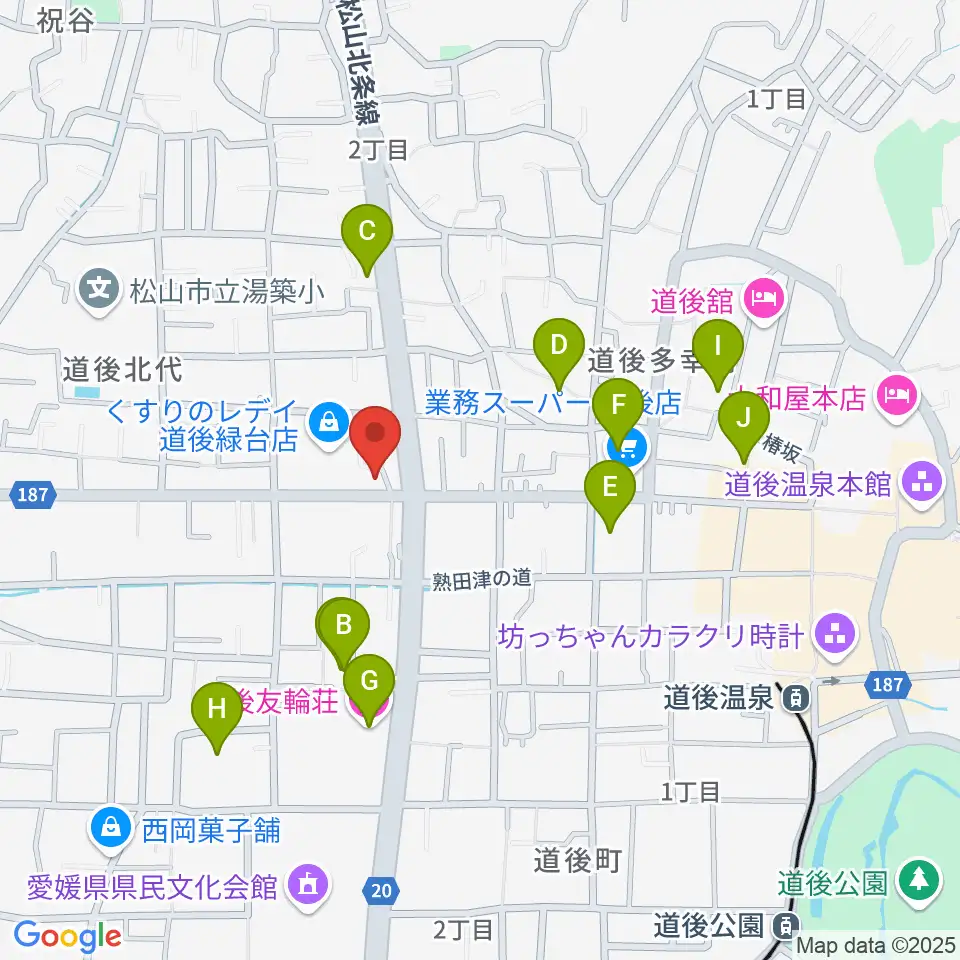 スタジオ Oto-Niwa周辺のホテル一覧地図