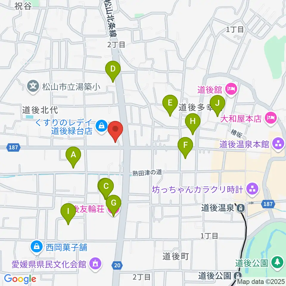 スタジオ Oto-Niwa周辺のホテル一覧地図
