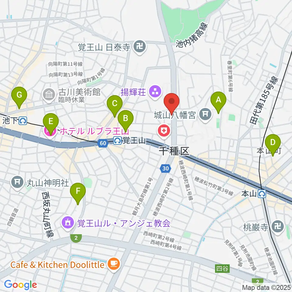 名古屋こども歌劇団周辺のホテル一覧地図