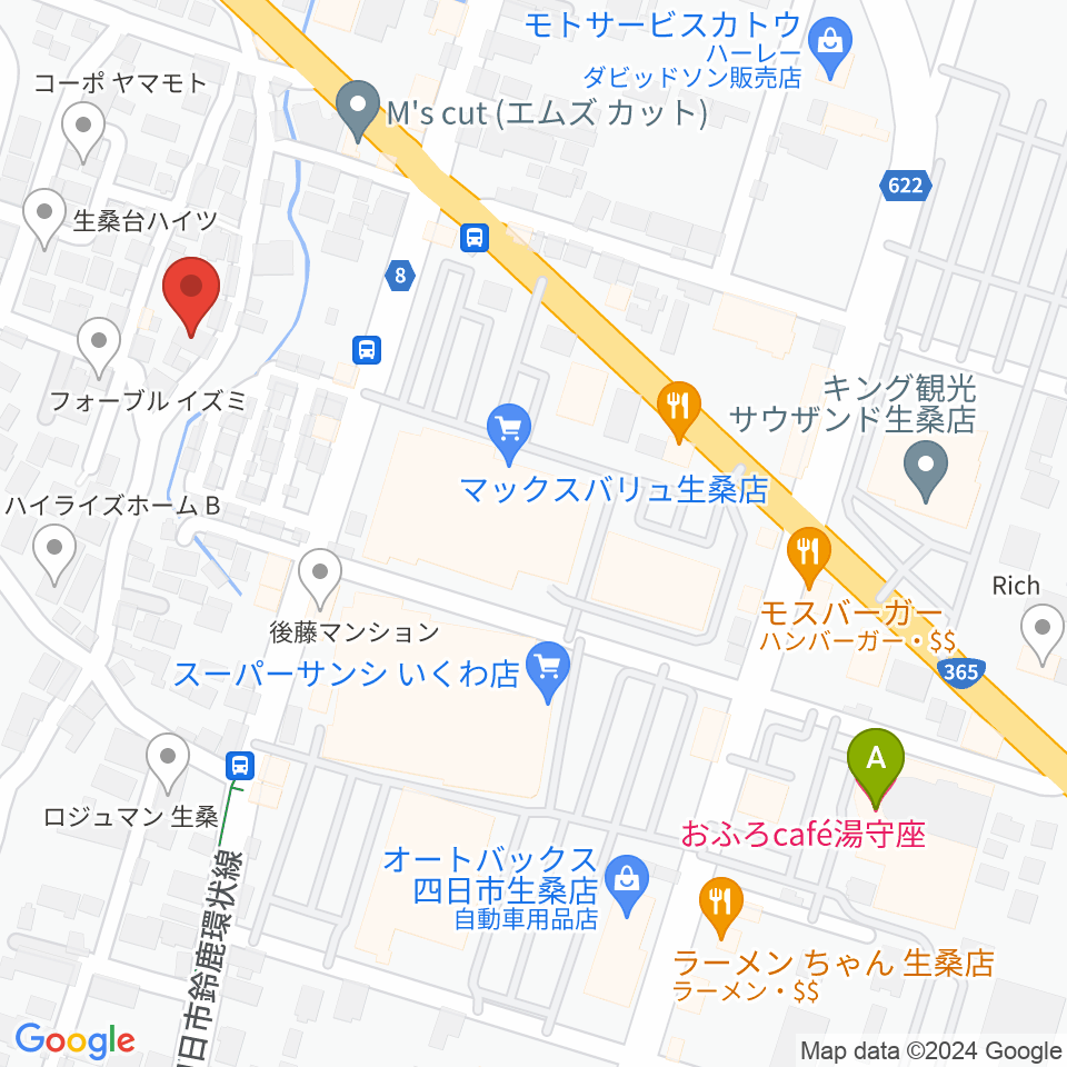 シークレットスタジオ周辺のホテル一覧地図