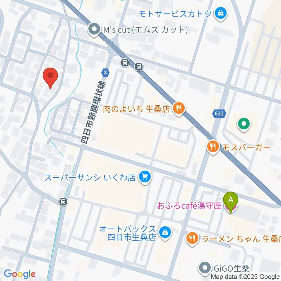 シークレットスタジオ周辺のホテル一覧地図