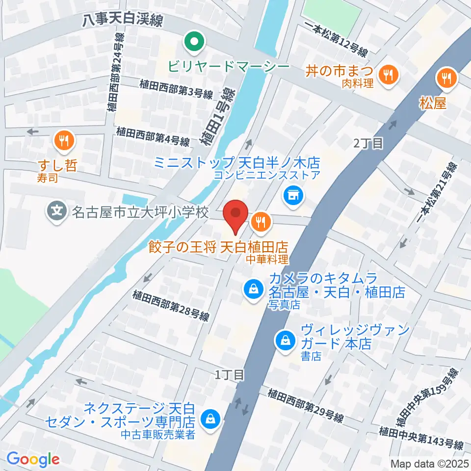 ゼロスタジオ周辺のホテル一覧地図