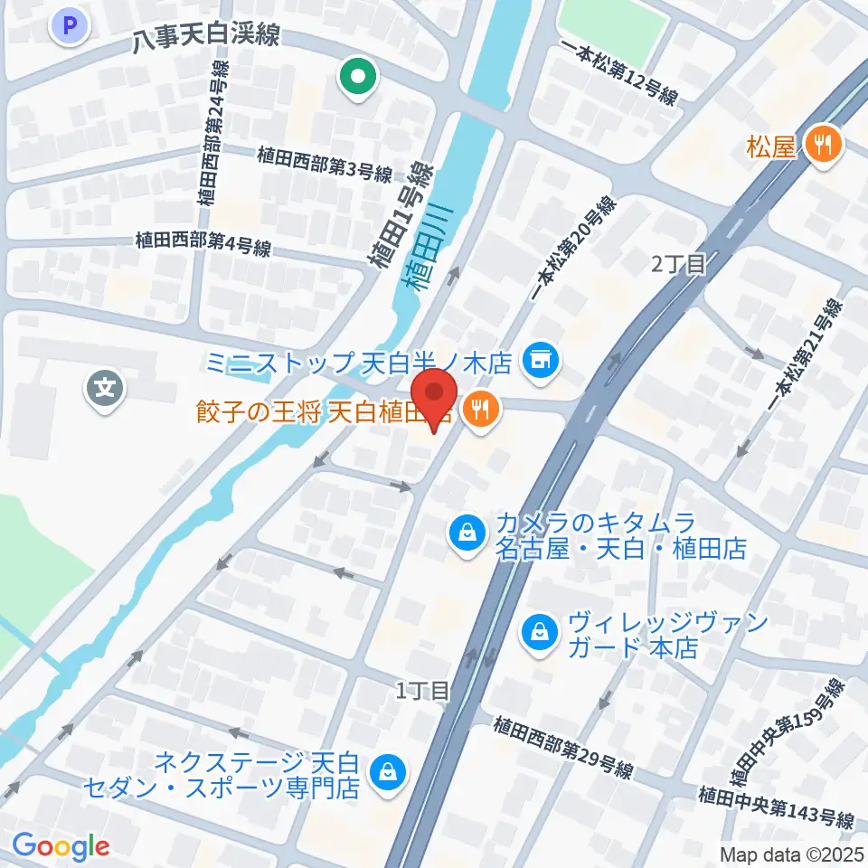 ゼロスタジオ周辺のホテル一覧地図