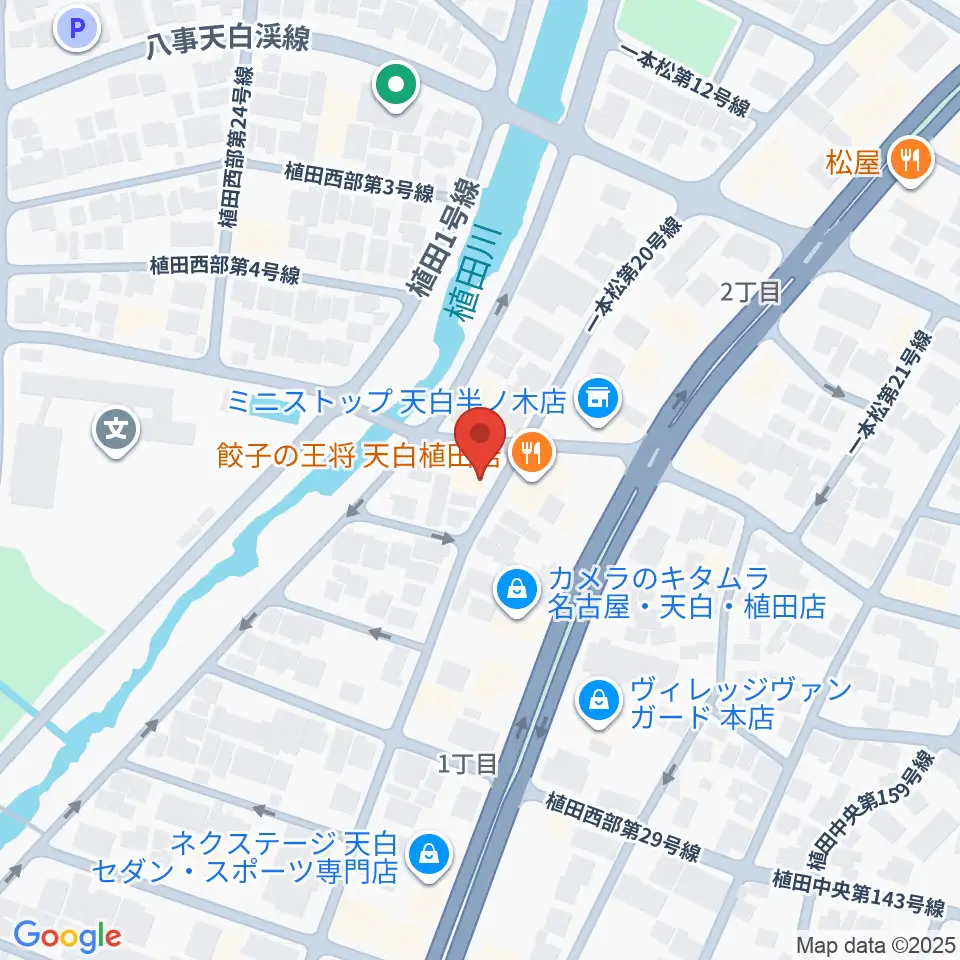 ゼロスタジオ周辺のホテル一覧地図