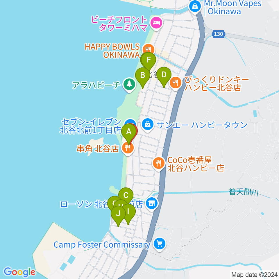 南国ピアノ芸術周辺のホテル一覧地図