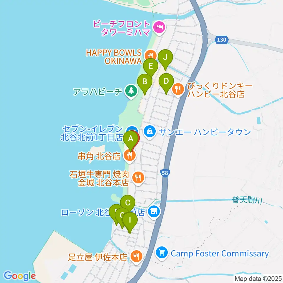 南国ピアノ芸術周辺のホテル一覧地図