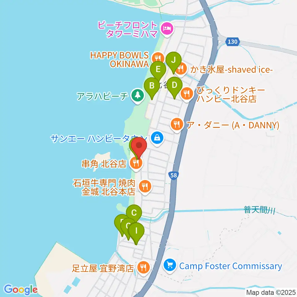 南国ピアノ芸術周辺のホテル一覧地図
