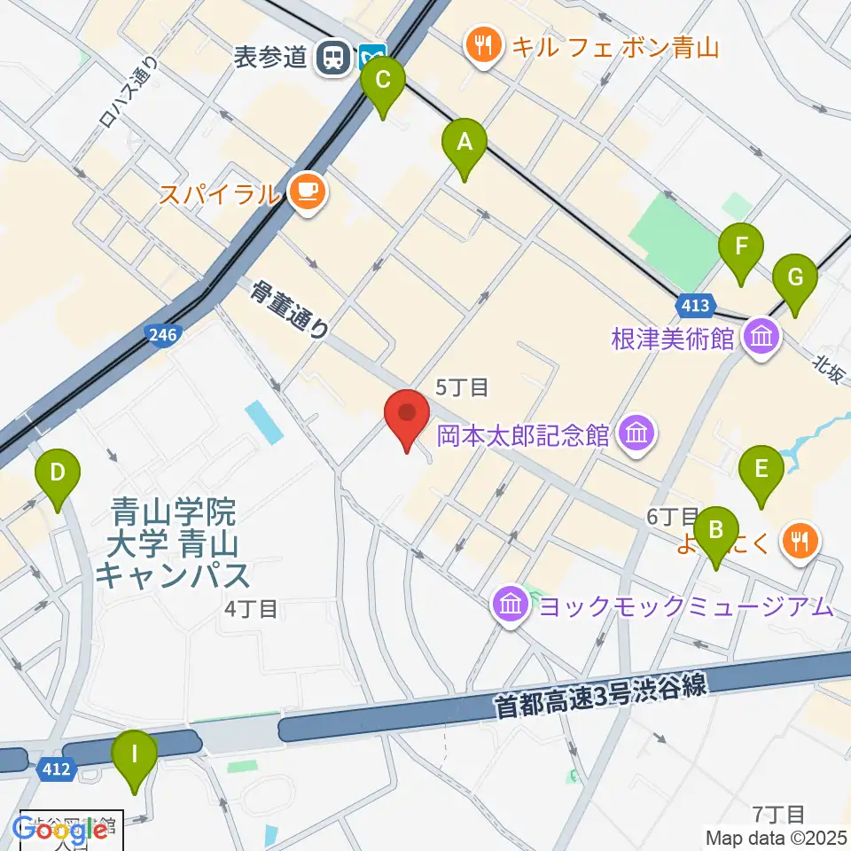 JBG音楽院 東京校周辺のホテル一覧地図