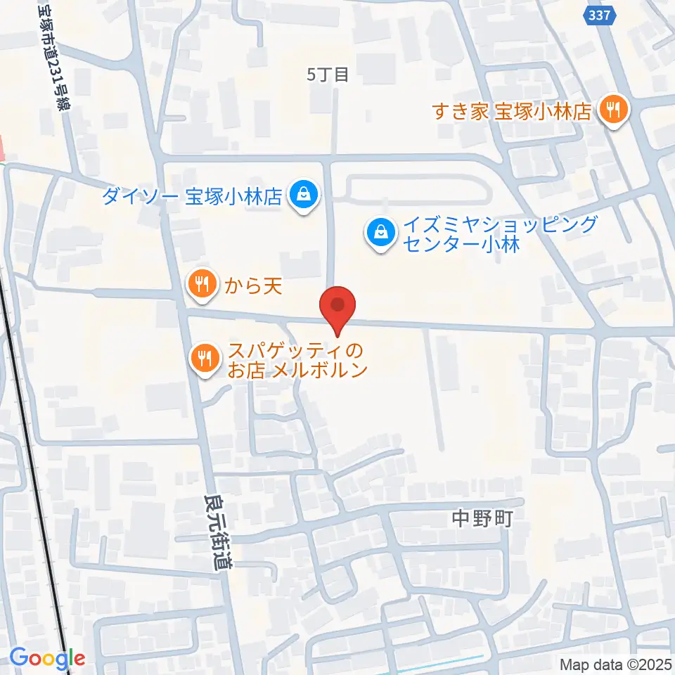 レイドバックミュージックスクール周辺のホテル一覧地図