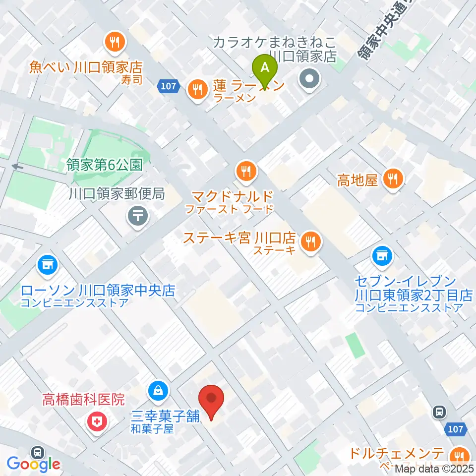 大島楽器周辺のホテル一覧地図