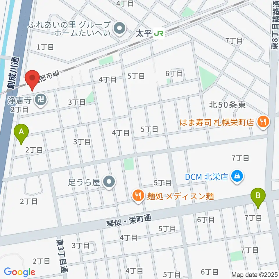 CAT WORKS周辺のホテル一覧地図