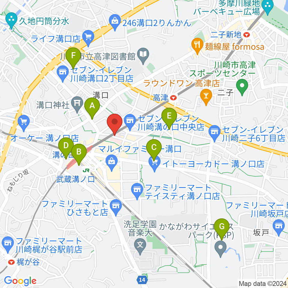 スタジオアズ(Studio-az)周辺のホテル一覧地図