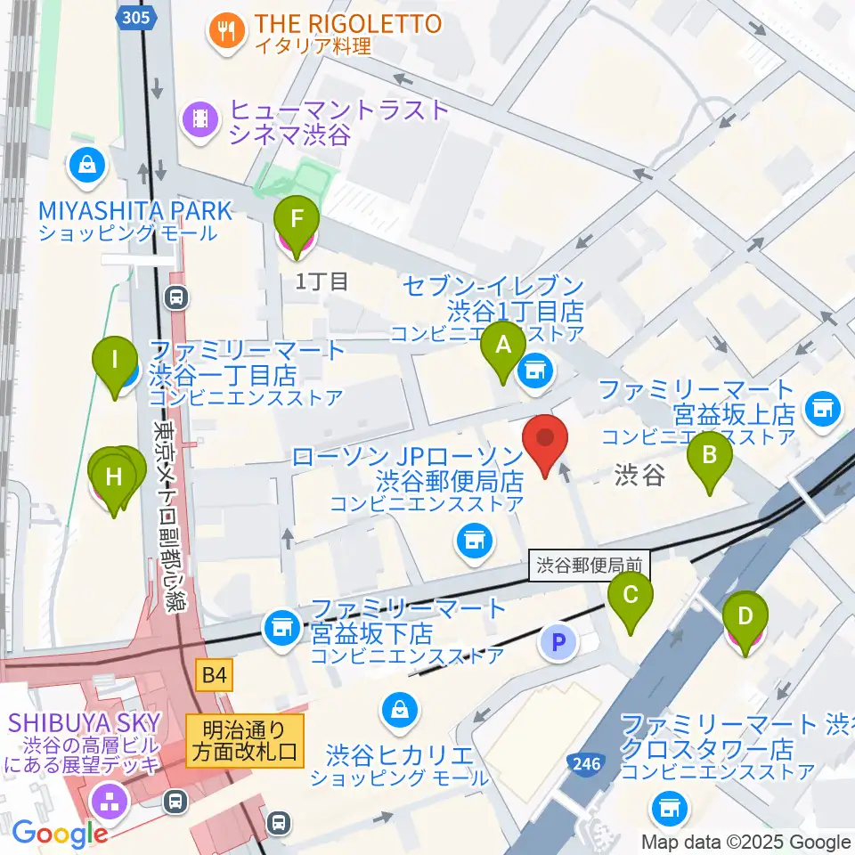ヴォイスレッスンジャス周辺のホテル一覧地図