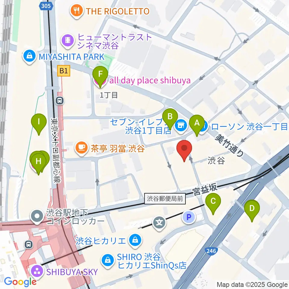 ヴォイスレッスンジャス周辺のホテル一覧地図