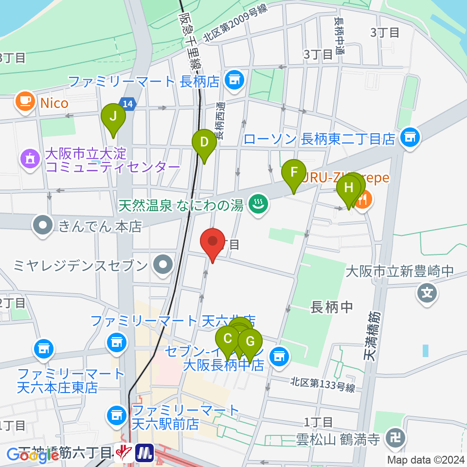 Studio246 GEN周辺のホテル一覧地図