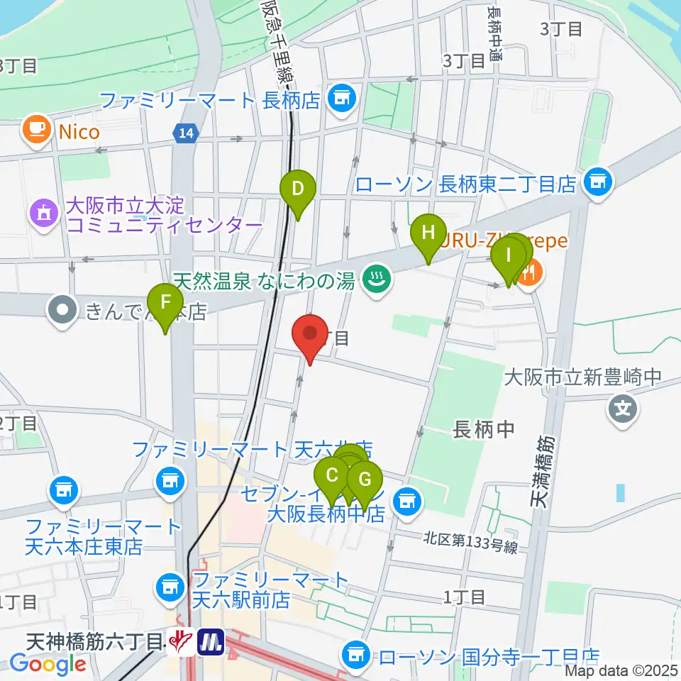 Studio246 GEN周辺のホテル一覧地図