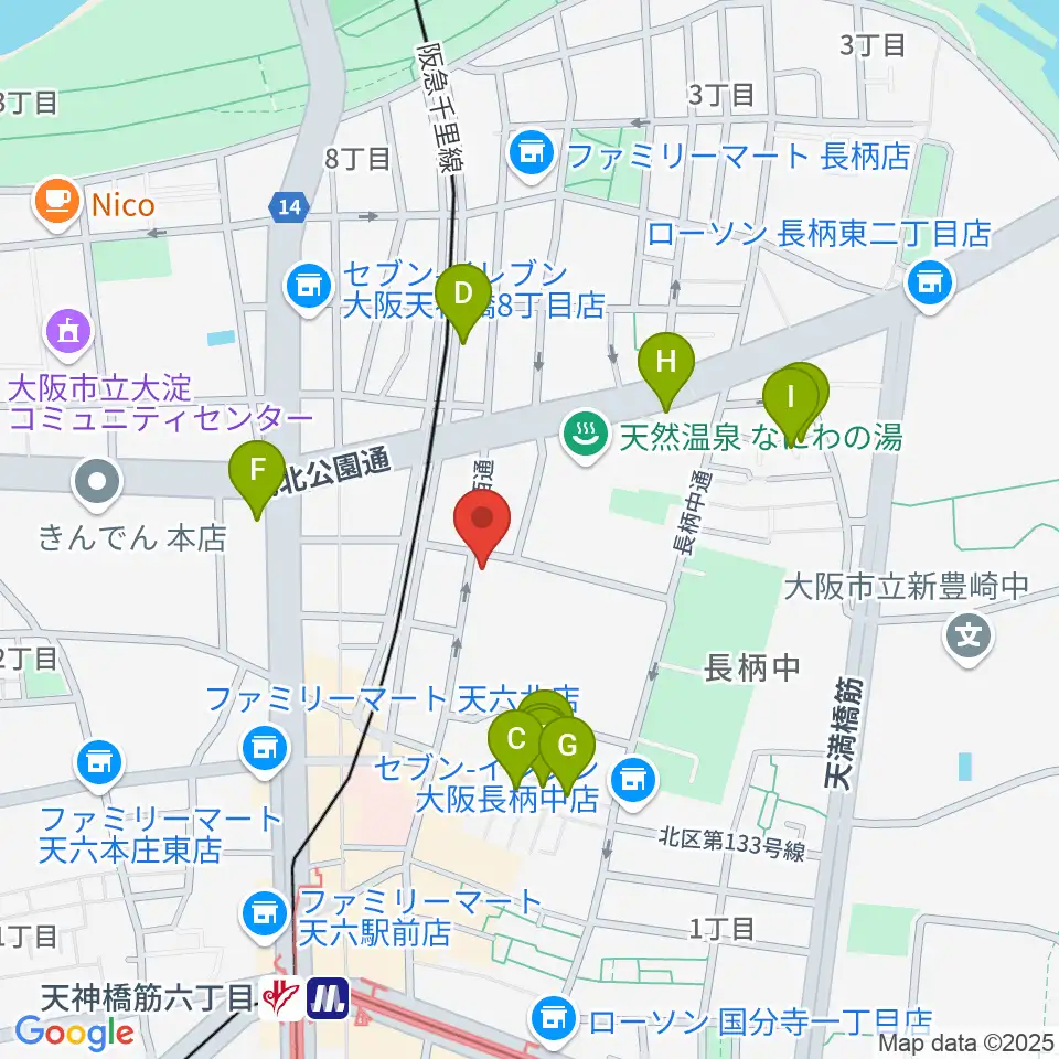 Studio246 GEN周辺のホテル一覧地図